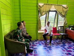 Bhabinkamtibmas Silaturahmi ke Kantor Desa Binaan