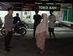 Piket Polsek Delang melaksanakan Silaturahmi ke warga masyarakat