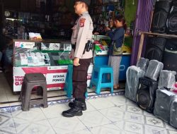 Personil Piket Polsek Bulik Laksanakan Patroli Pertokoan