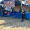 Kapolsek Gunung Purei Tinjau TPS di Desa Lampeong II, Pastikan Pencoblosan Berjalan Aman dan Lancar