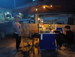 Piket Polsek Bulik Sambangi Pedagang Berikan Pesan Kamtibmas
