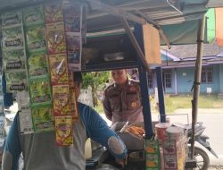 Bhabinkamtibmas rutin sambang Kedesa Binaan dan menghimbau masyarakat