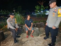 Piket Polsek lamandau melaksanakan Silaturahmi ke masyarakat