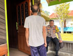 Polsek Katingan Tengah Sambang Kamtibmas
