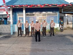 Apel Persiapan Pengaturan Dan Penjagaan Di Pos Lantas Kereng Pangi
