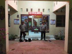 Piket Standby Pengamanan Mako (Markas Komando) diwilayah Kec. Marikit Kab. Katingan.