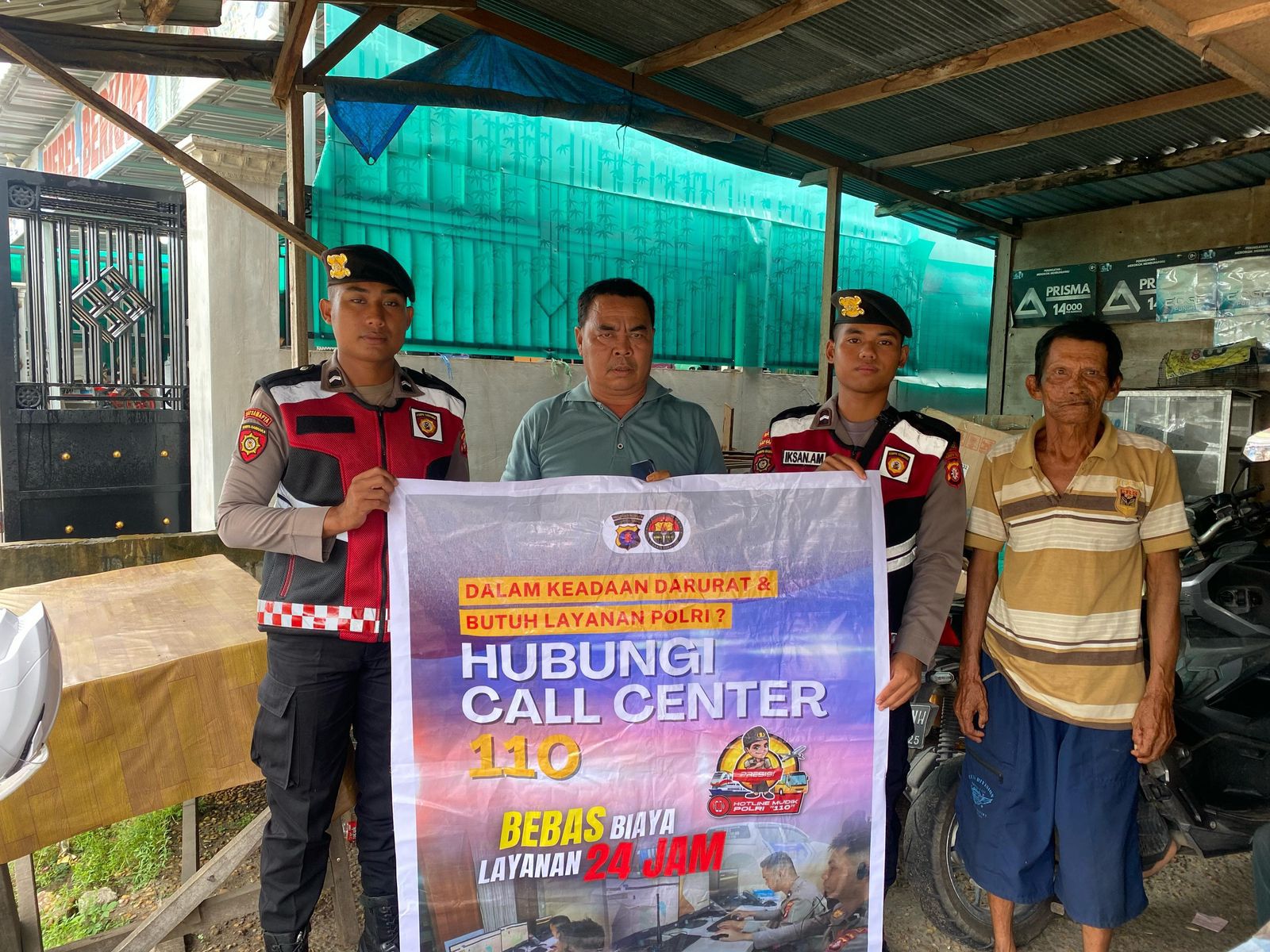 Sosialisasi Call Center 110: Meningkatkan Kesadaran Masyarakat akan Keamanan