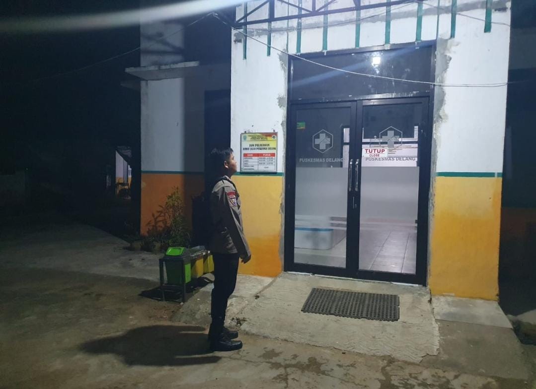 Piket Polsek Delang melaksanakan patroli diwilkum Polsek Delang