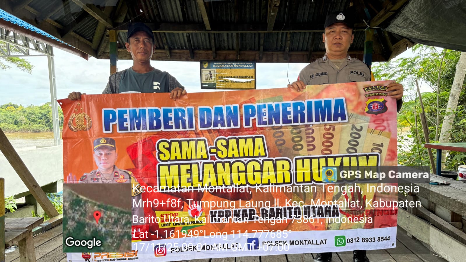 *Polsek Montallat Putus Tindak Pelanggaran Pungli, Polsek Montallat Himbau Stop Pungli ke Warga