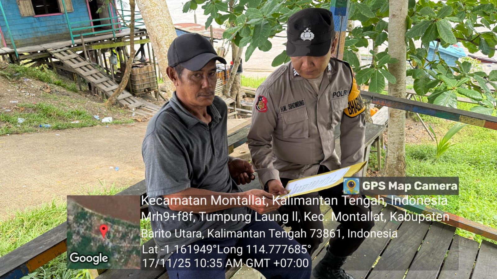 Polsek Montallat Sosialisasikan Maklumat Kapolri kepada Masyarakat