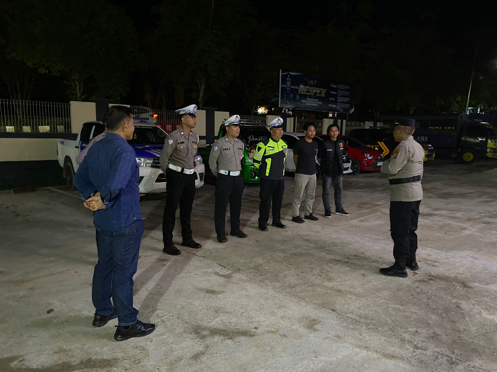 Polres Lamandau Gencar Laksanakan KRYD Tingkatkan Keamanan di Wilkum Polres Lamandau