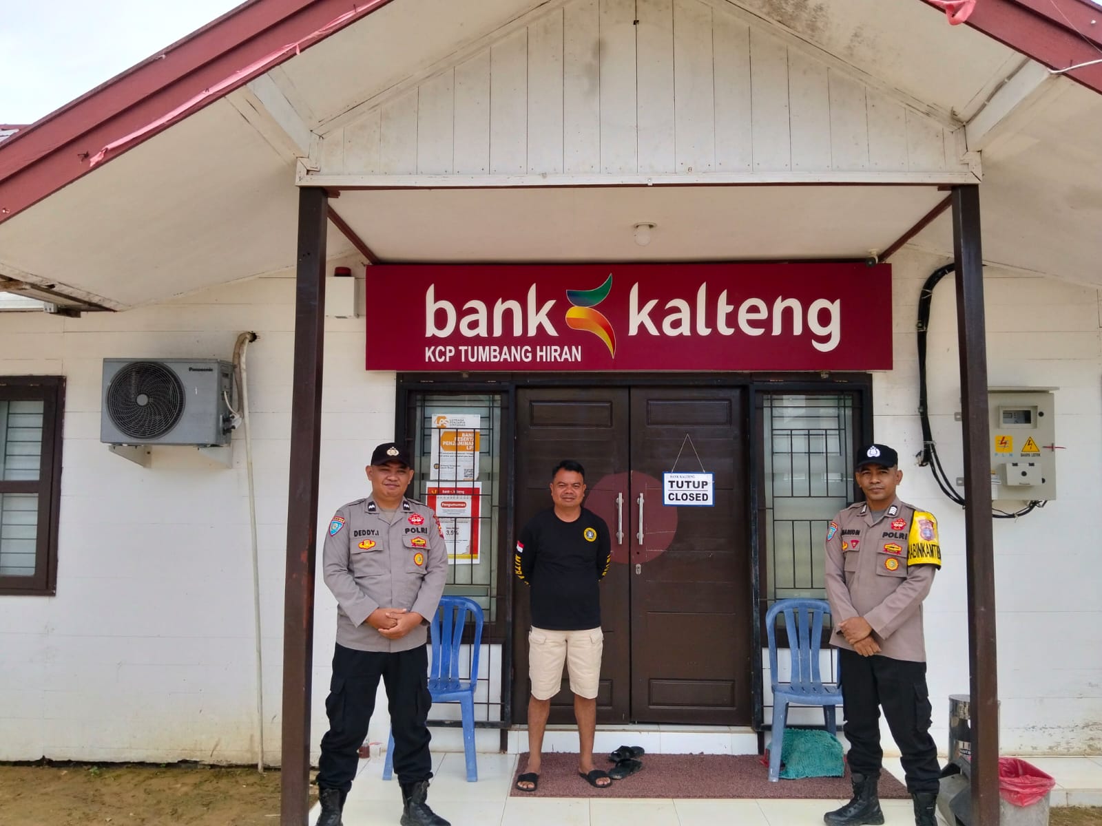 Cegah Kriminalitas Polsek Marikit Rutin Patroli Siang diwilayah Kec. Marikit, Kab. Katingan.