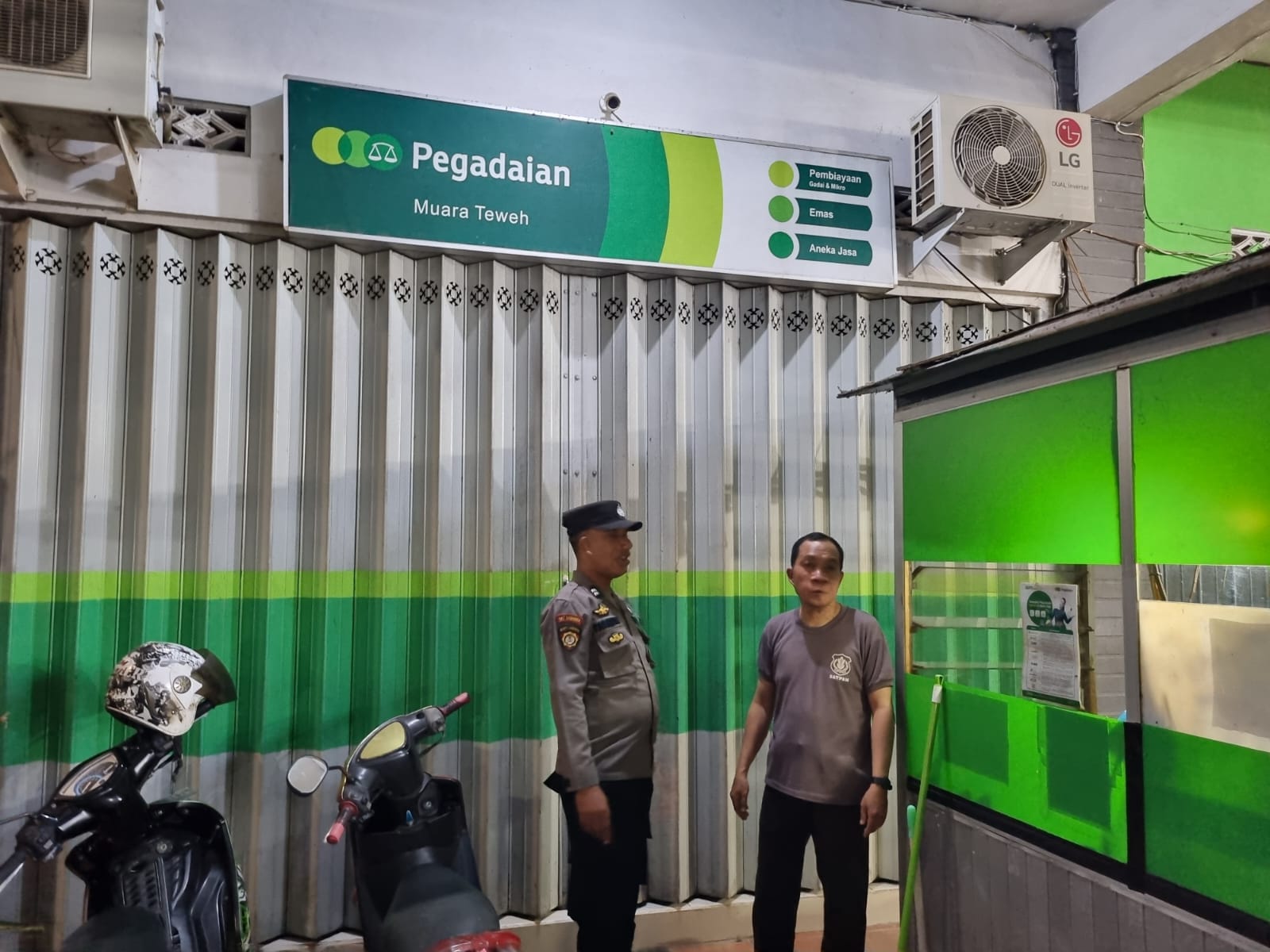 Cegah Premanisme, Polsek Teweh Tengah Himbau Warga Tetap Waspada