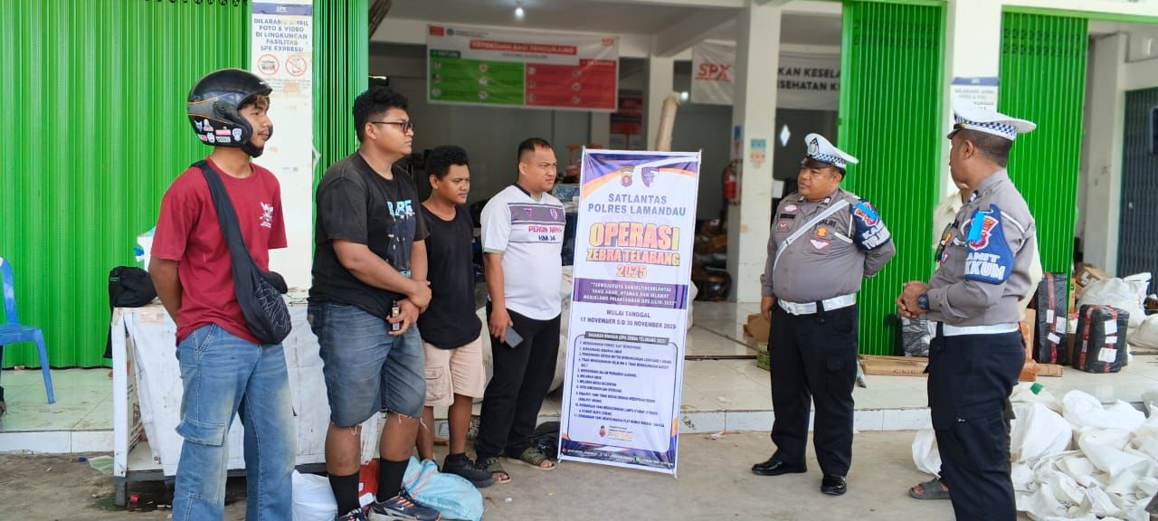 Sat Lantas Polres Lamandau Gelar Sosialisasi Operasi Zebra Telabang 2025