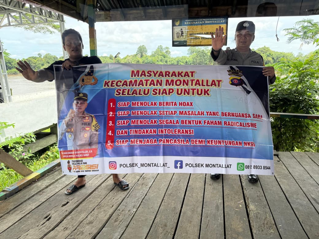 Polsek Montallat Gelar Sosialisasi Bahaya Hoax untuk Meningkatkan Literasi Informasi Masyarakat