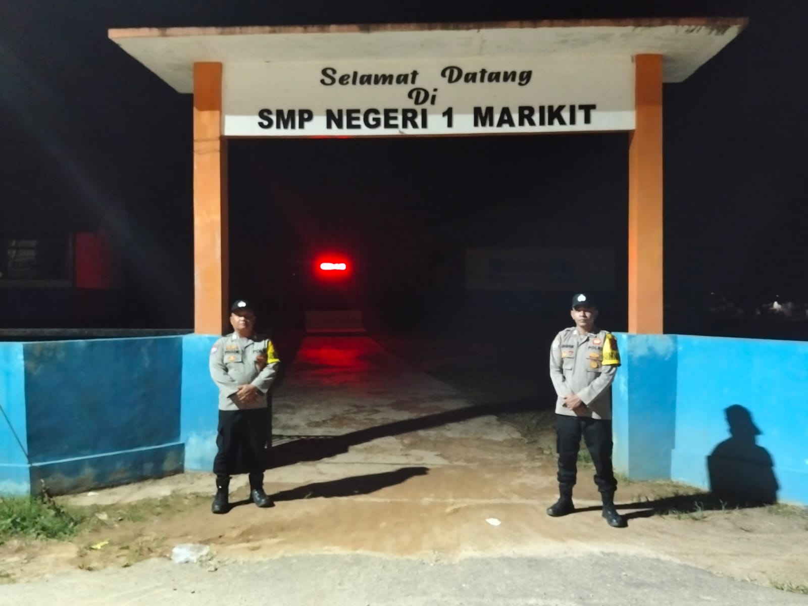 Upaya Preventif untuk Cegah Gangguan Kamtibmas Polsek Marikit Patroli Malam