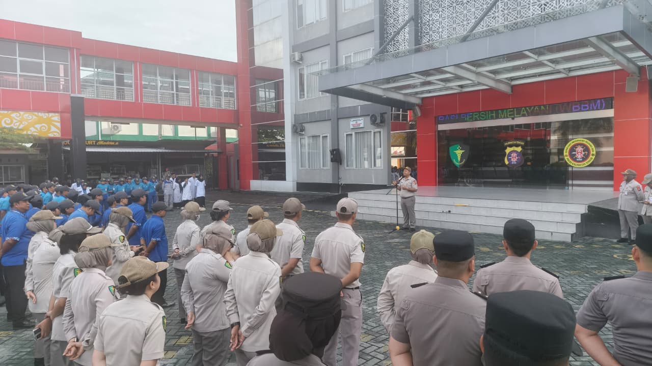 Lewat Penerapan CERDIK, Rumkit Bhayangkara Bekali Personel Pengetahuan Cegah Penyakit Jantung