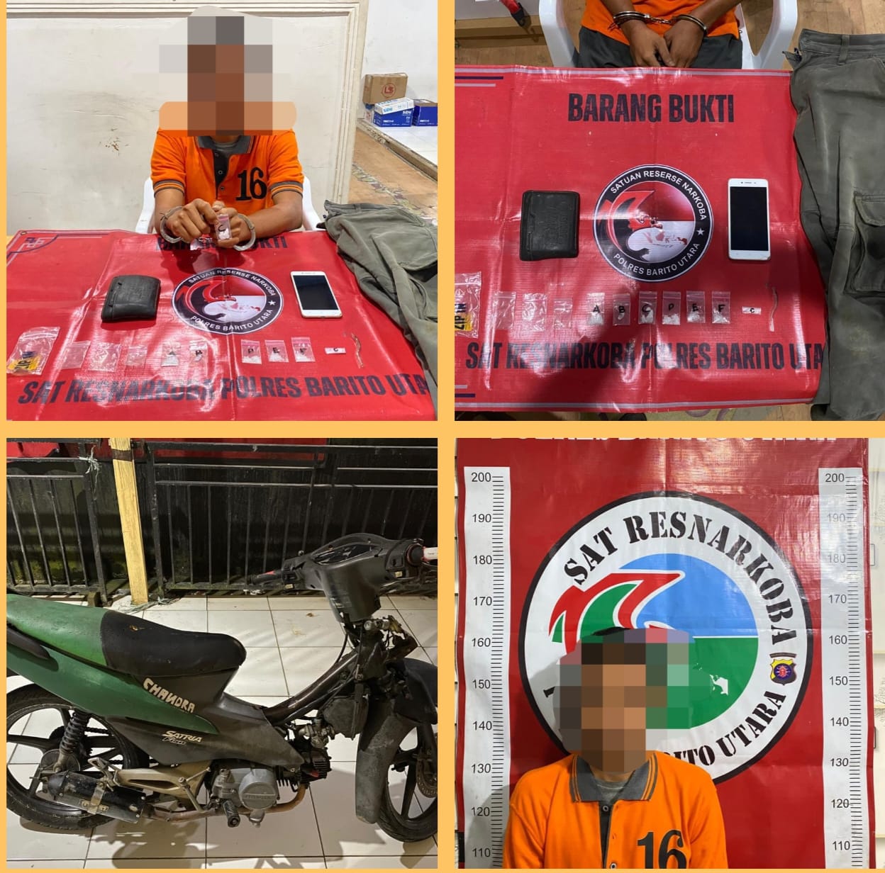 Operasi Cepat Polres Barito Utara Berhasil Bongkar Transaksi Shabu di Muara Teweh