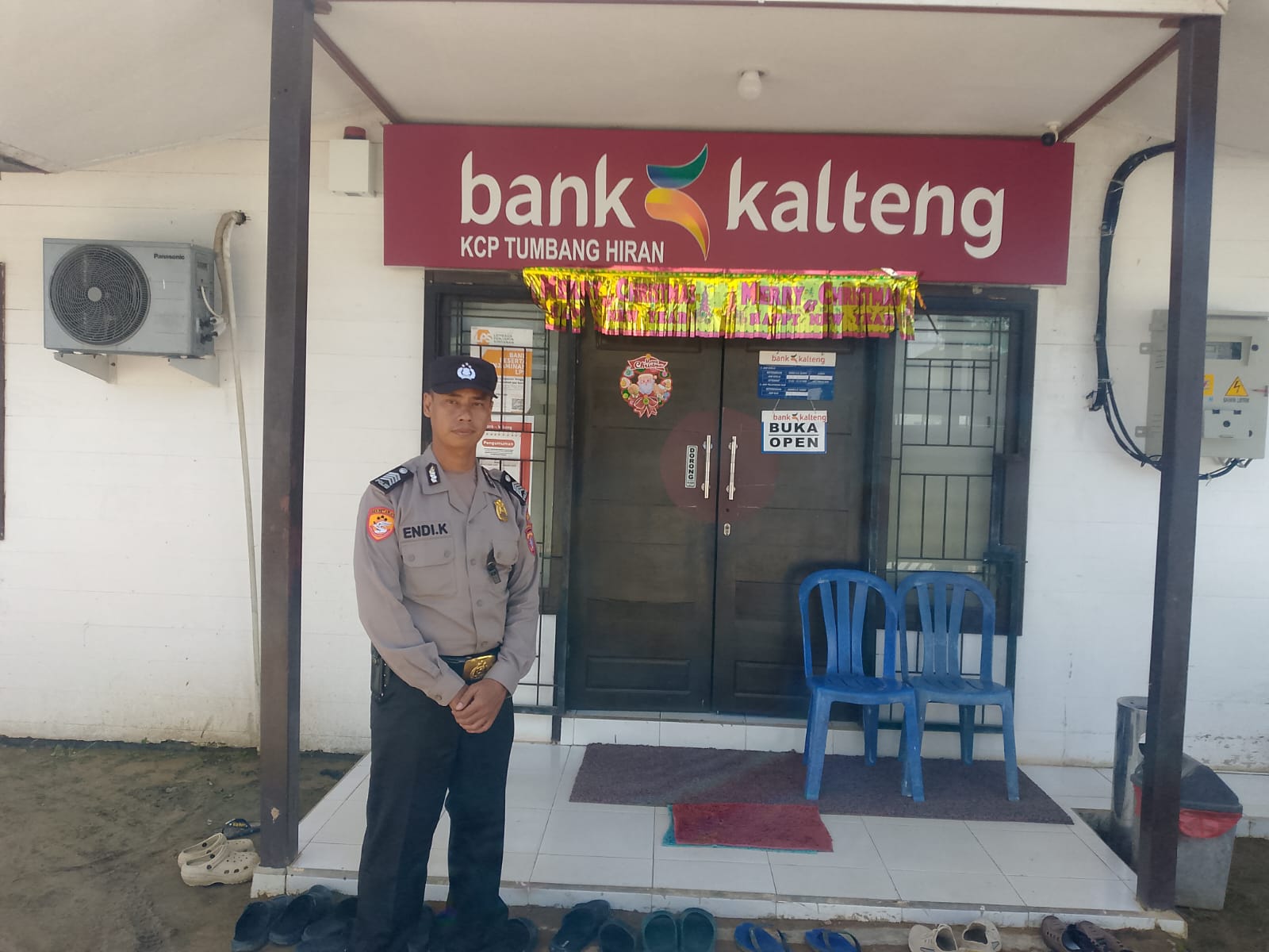 Tingkatkan Sitkamtibmas yang Kondusif ,Polsek Marikit laksanakan Patroli siang ke Obvit dan pemukiman warga.