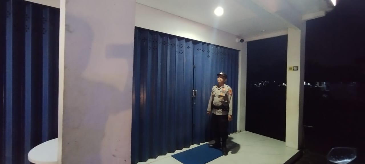 Piket Polsek laksanakan Patroli di Pasar di Wilkum Polsek Bulik