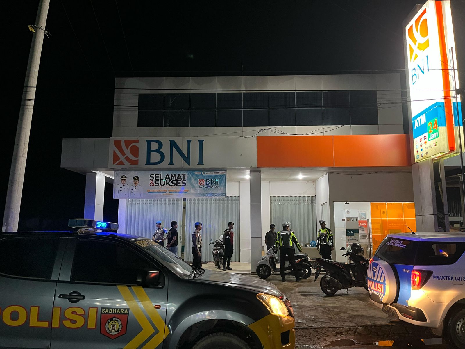 Polres Lamandau Laksanakan KRYD Mencegah Potensi Gangguan Kamtibmas