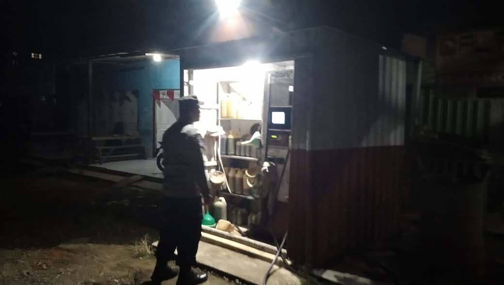 Piket Polsek Delang melaksanakan patroli diwilkum Polsek Delang