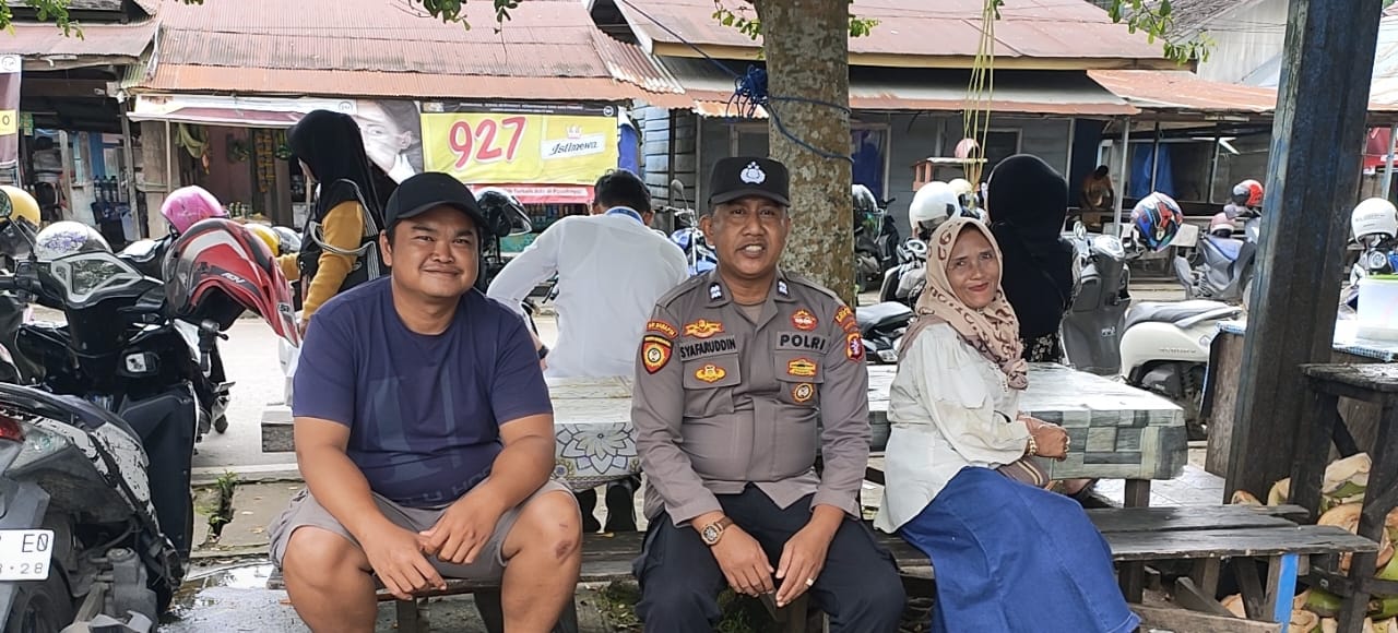 Secara Humanis, Polsek Teweh Tengah Sosialisasikan Germas Kepada Masyarakat di Wilayah Hukum Teweh Tengah