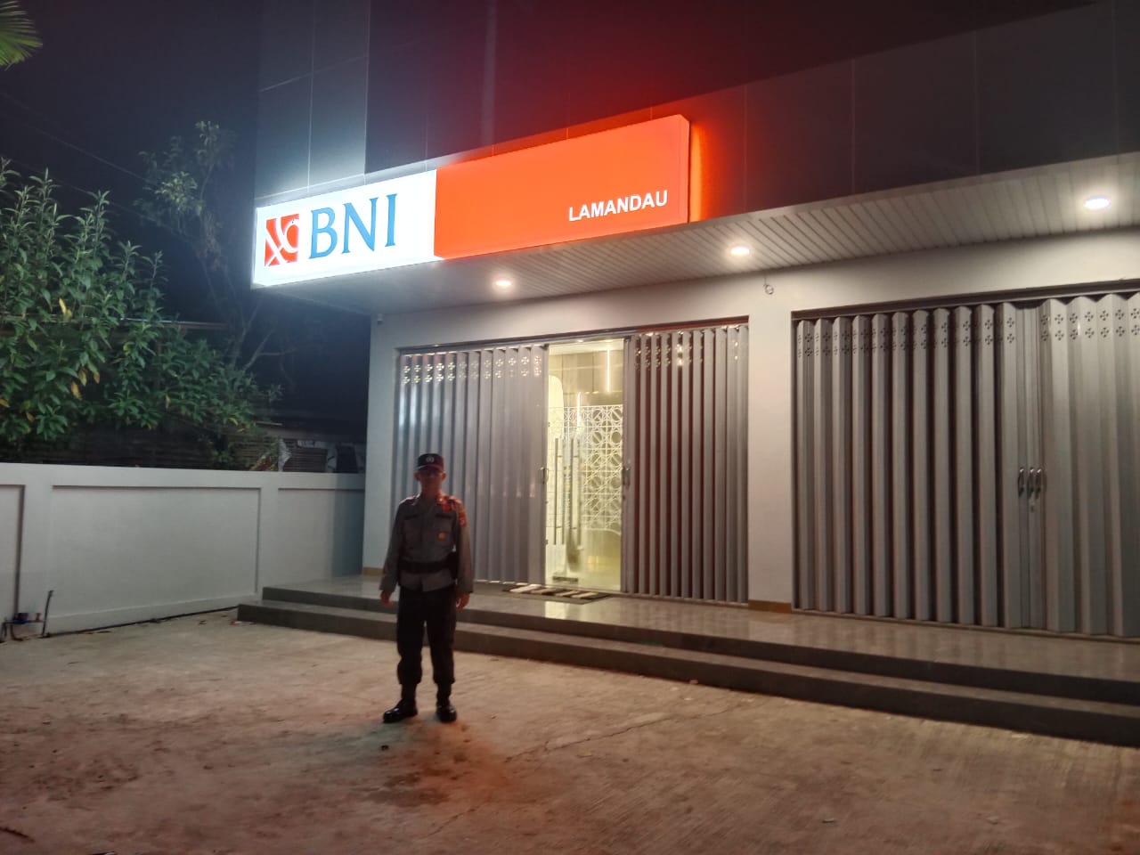 Piket Malam Polsek Bulik Patroli ke Perbankan (ATM) diwilkum Polsek Bulik