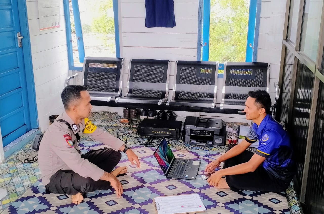 Demi Terciptanya Situasi Yang Aman dan Kondusif, Personil Polsek Katingan Kuala Kunjungi Warga Binaannya