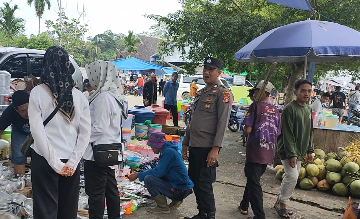 Secara Humanis, Polsek Teweh Tengah Sosialisasikan Germas Kepada Masyarakat di Wilayah Hukum Teweh Tengah