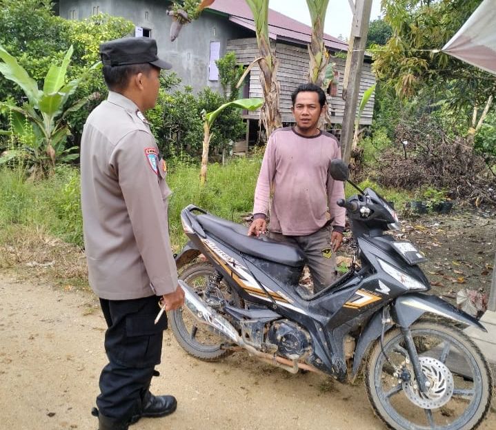Polsek Katingan Tengah Imbau Masyarakat Tolak dan Laporkan Aksi Premanisme Berkedok Ormas