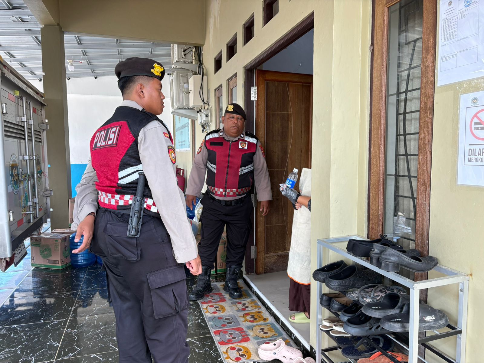 Mendukung Program SPPG, Sat Samapta Polres Katingan Lakukan Pengawasan