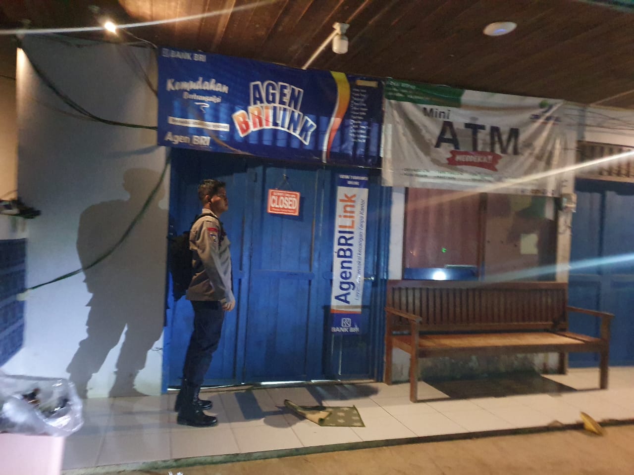 Piket Polsek Delang melaksanakan patroli diwilkum Polsek Delang