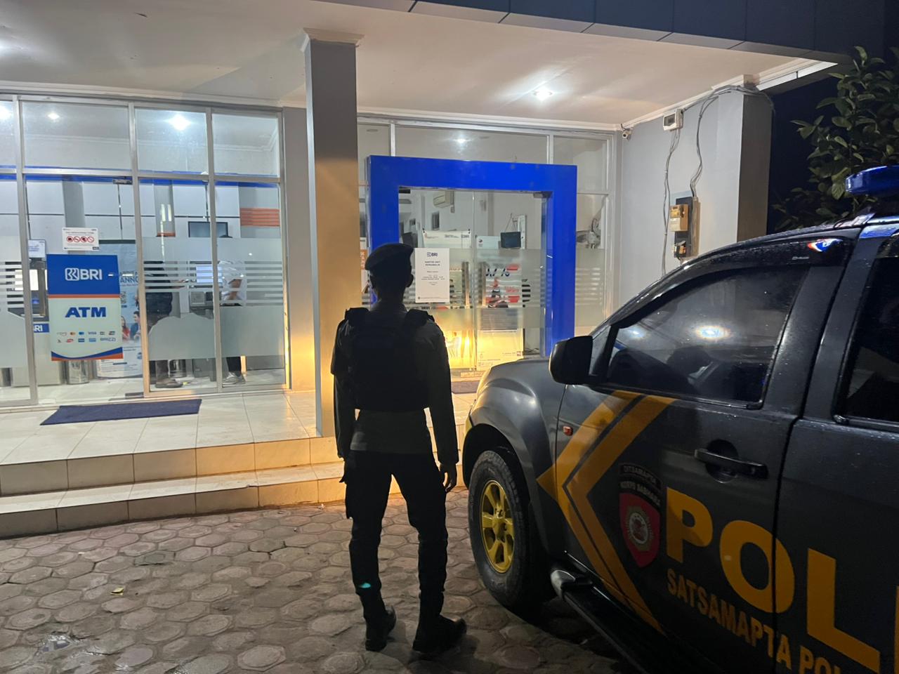 Sat Samapta Polres Lamandau Patroli di Objek Vital, Wilkum Polres Lamandau