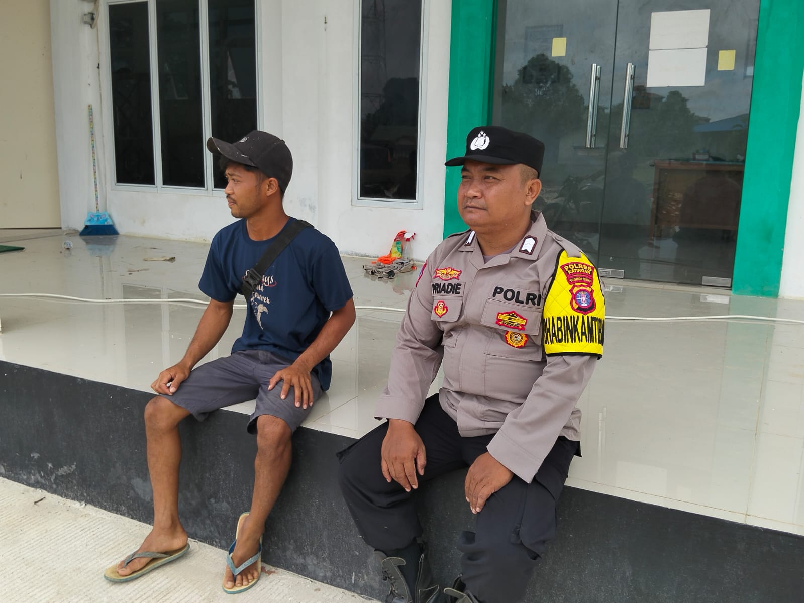 Cooling System Bhabinkamtibmas Polsek Marikit Wujudkan Situasi Kondusif diwilayah Kec. Marikit Kab. Katingan.