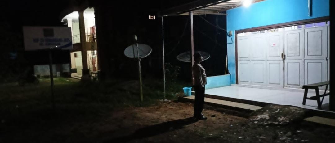 Piket Polsek Patroli kepertokoan diwilkum Polsek Delang