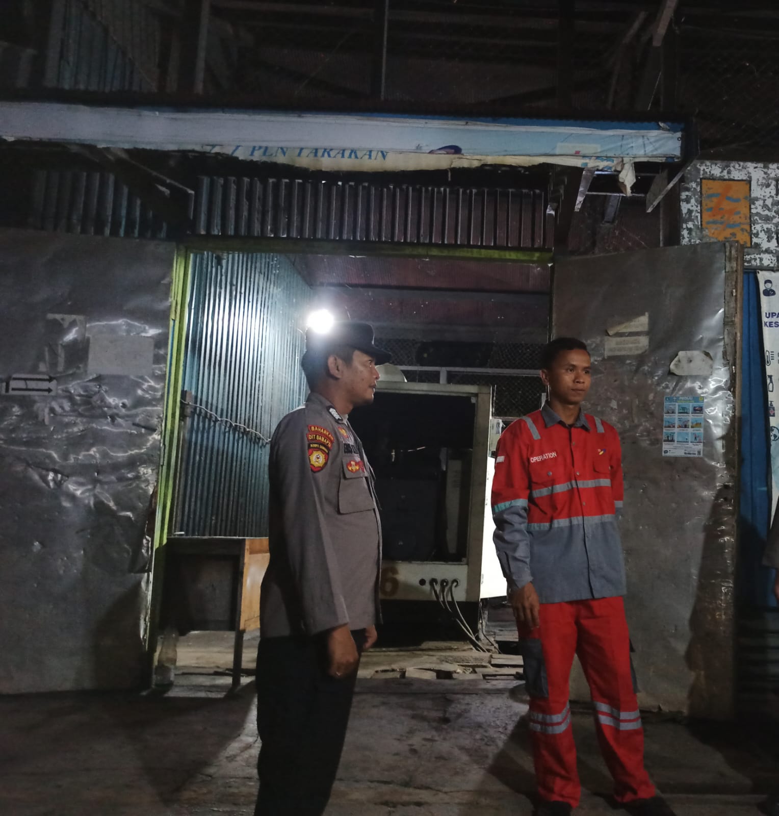 Piket Polsek Delang laksanakan patroli di Kantor PLN