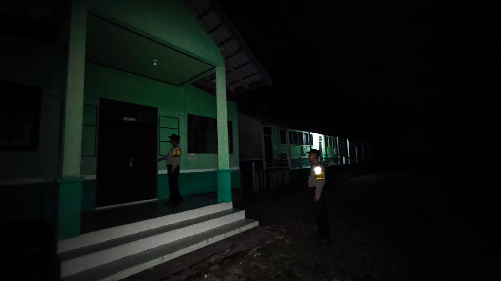 Jaga Kamtibmas, Polsek Tewang Sangalang Garing dan Pulau Malan Tingkatkan Patroli Malam