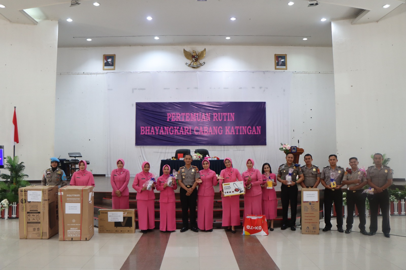 Pertemuan Rutin Bhayangkari Katingan