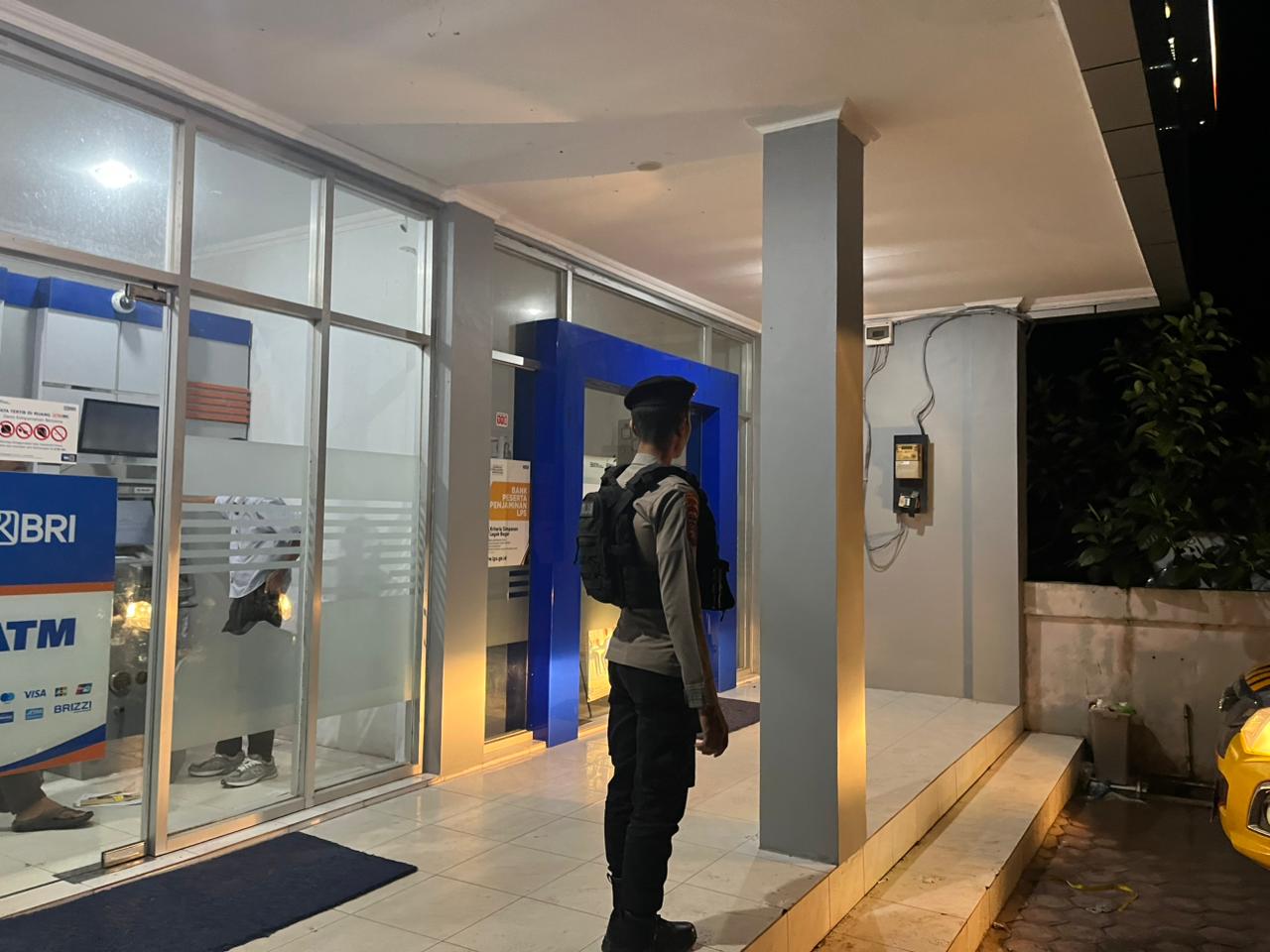 Piket Sat Samapta Polres Lamandau Gelar Patroli Rutin di Area Perbankan