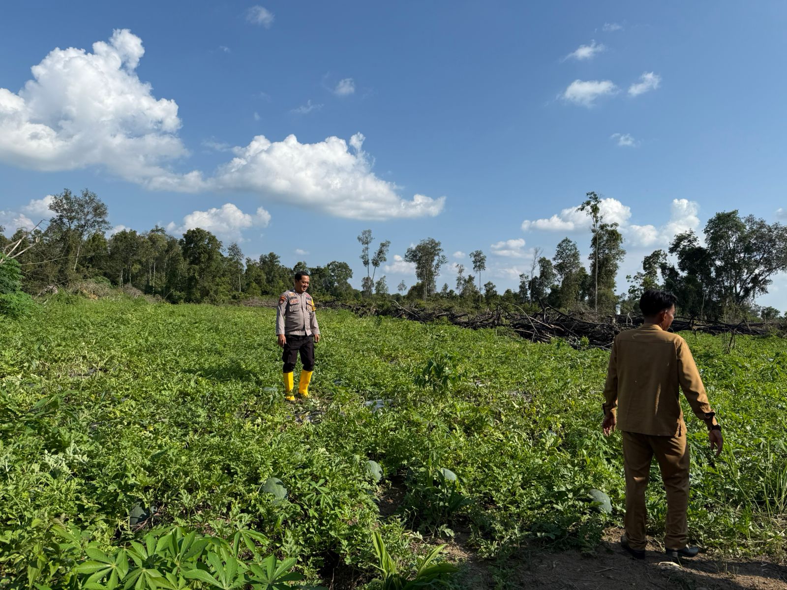 Dukung Ketahanan Pangan, Bhabinkamtibmas Polsek Bulik Silaturahmi ke masyarakat terkait Program Asta Cita Presiden RI