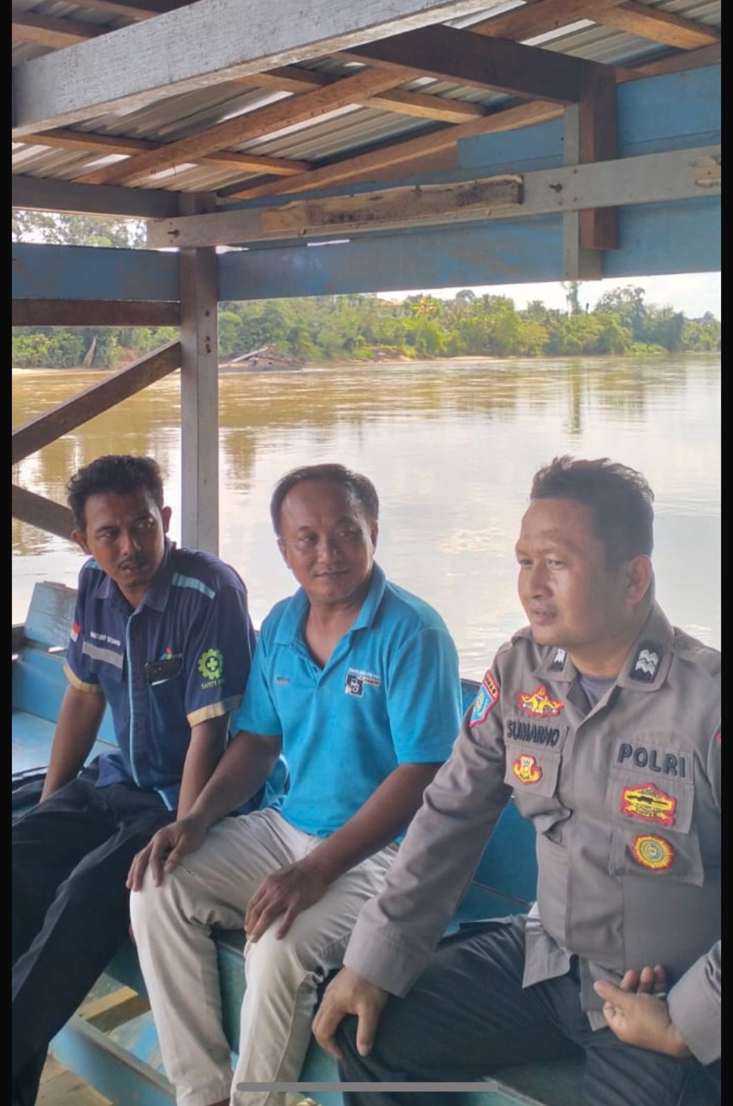 Perkuat Kamtibmas, Polsek Katingan Tengah Sambangi Warga