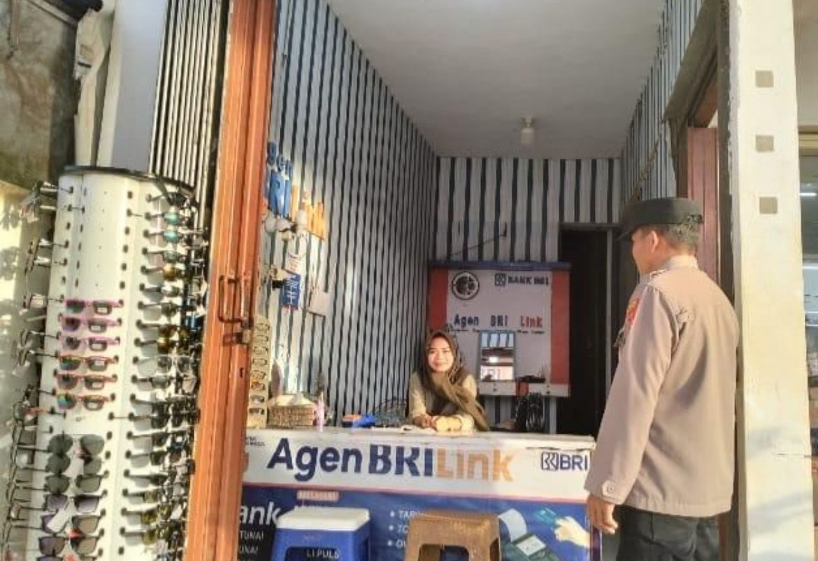 Polsek Katingan Tengah Sambang Kamtibmas