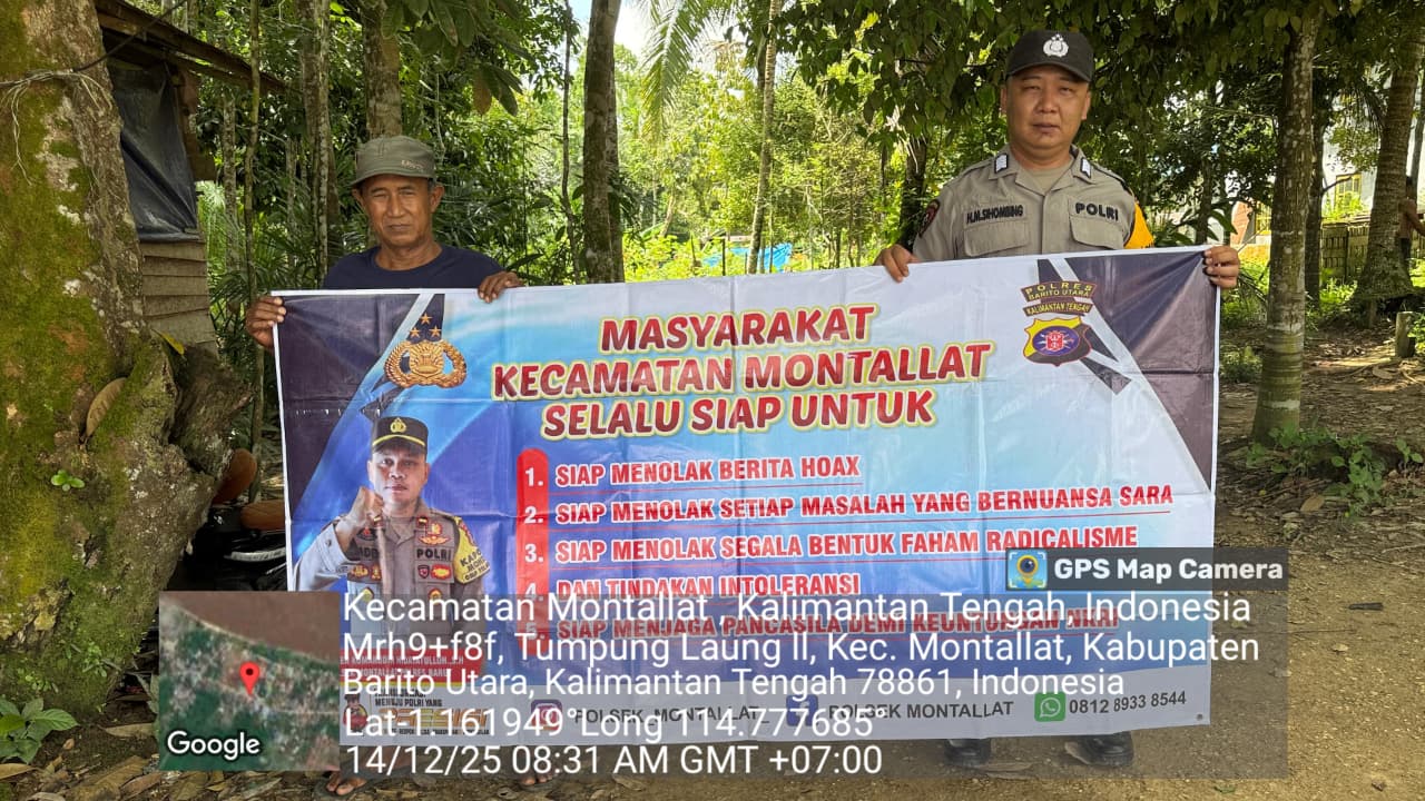 Polsek Montallat Gelar Sosialisasi Bahaya Hoax untuk Meningkatkan Literasi Informasi Masyarakat