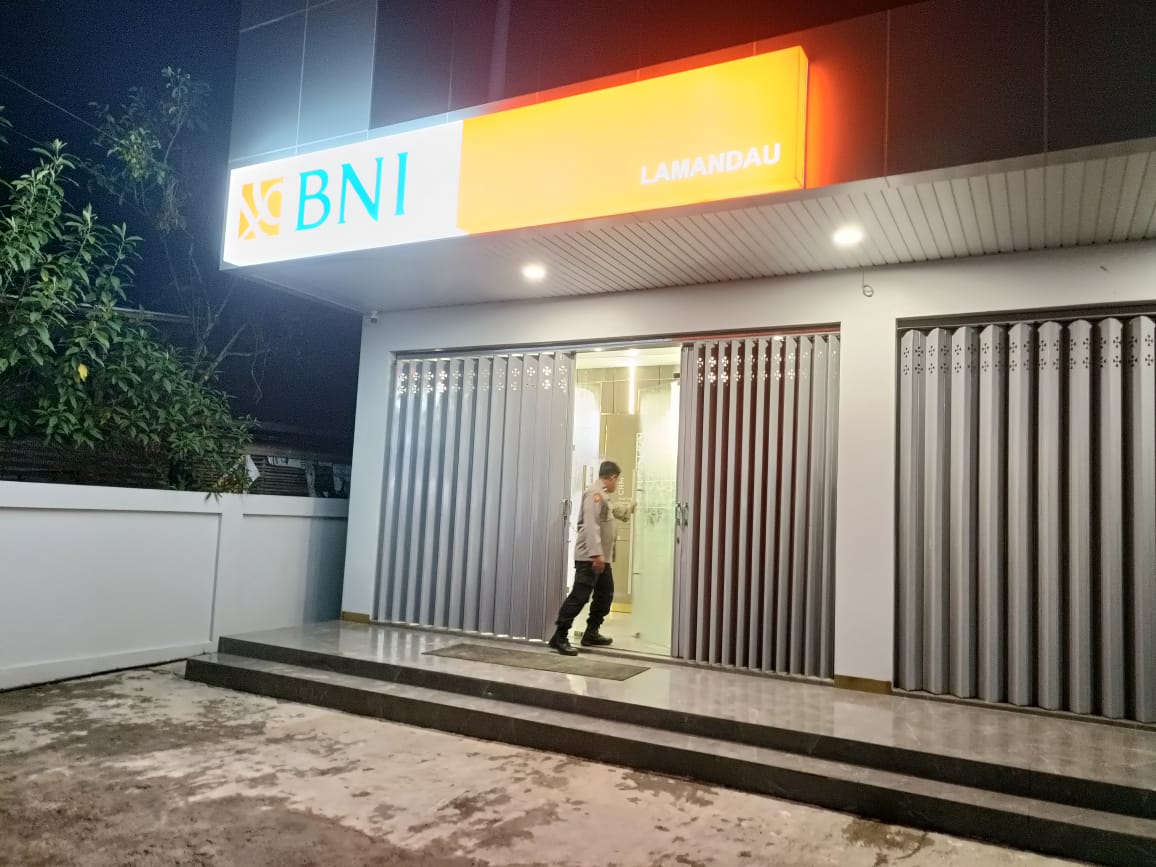 Polsek Bulik Patroli Obyek Vital dan Bank wilkum Polsek Bulik