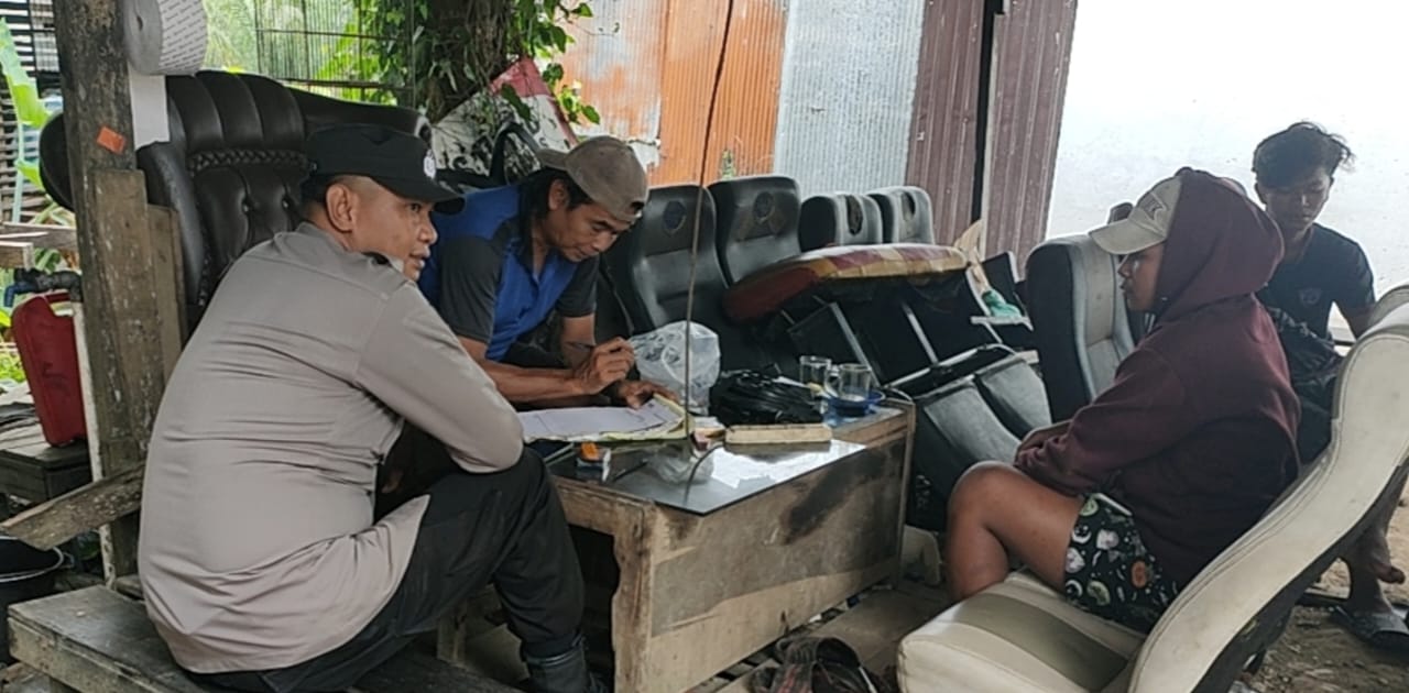 Sampaikan Pola Hidup Sehat Kepada Warga, Polsek Teweh Tengah Sosialisasikan Germas ke Masyarakat