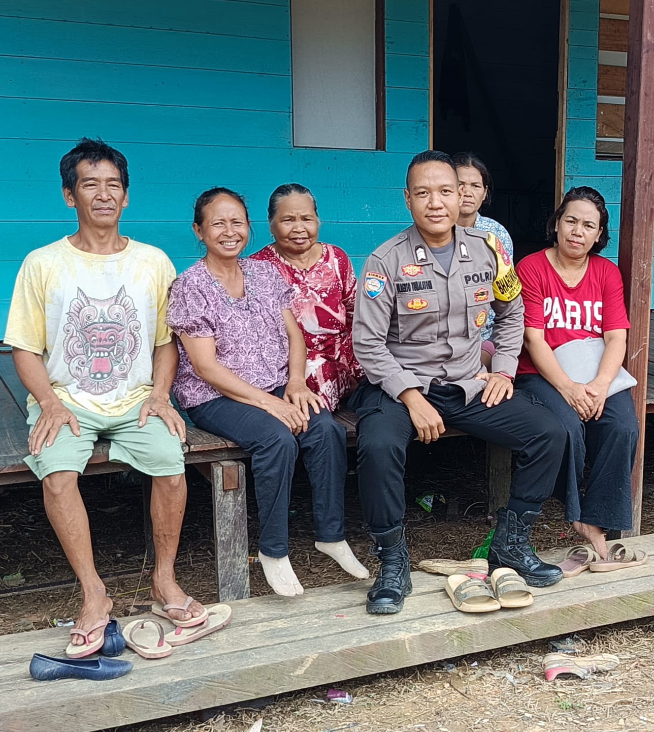 ‎BHABINKAMTIBMAS POLSEK KATINGAN HULU SAMBANGI WARGA.