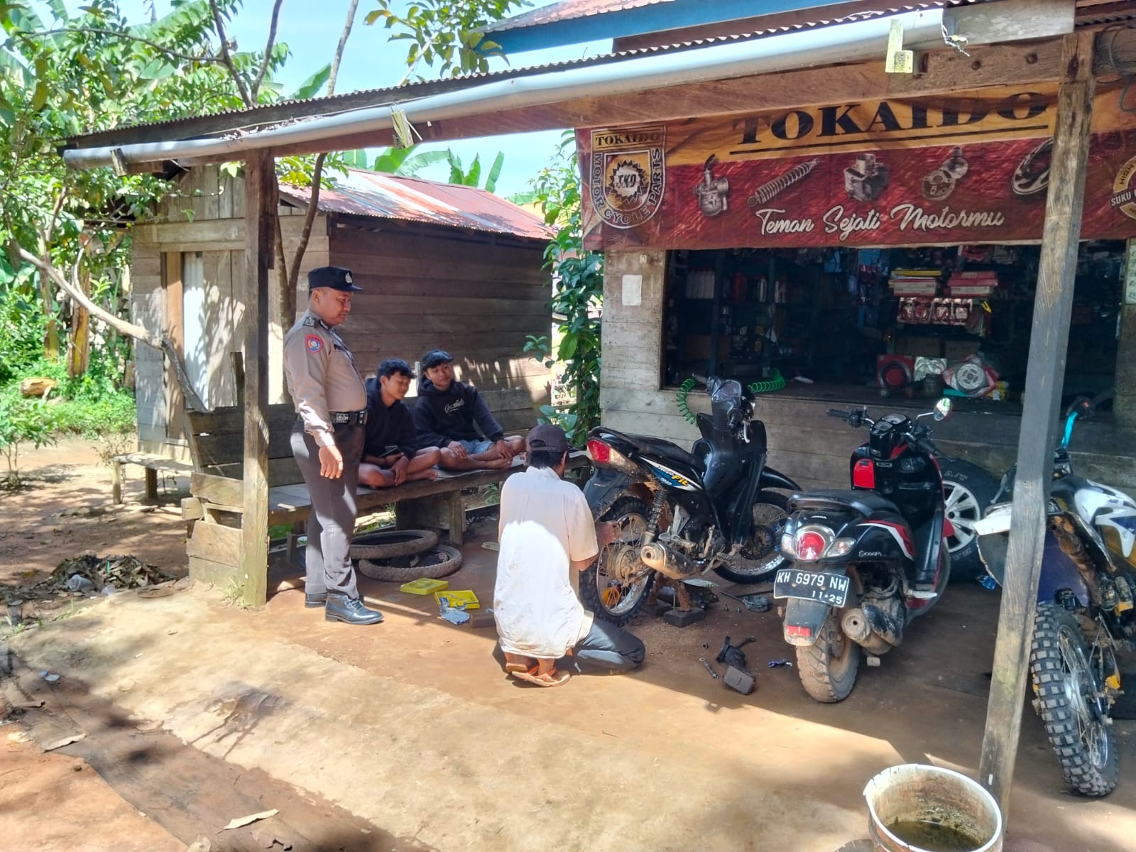 Polsek Marikit Wujudkan Situasi Kondusif dengan Cooling System Masyarakat diwilayah Kec. Marikit Kab. Katingan.