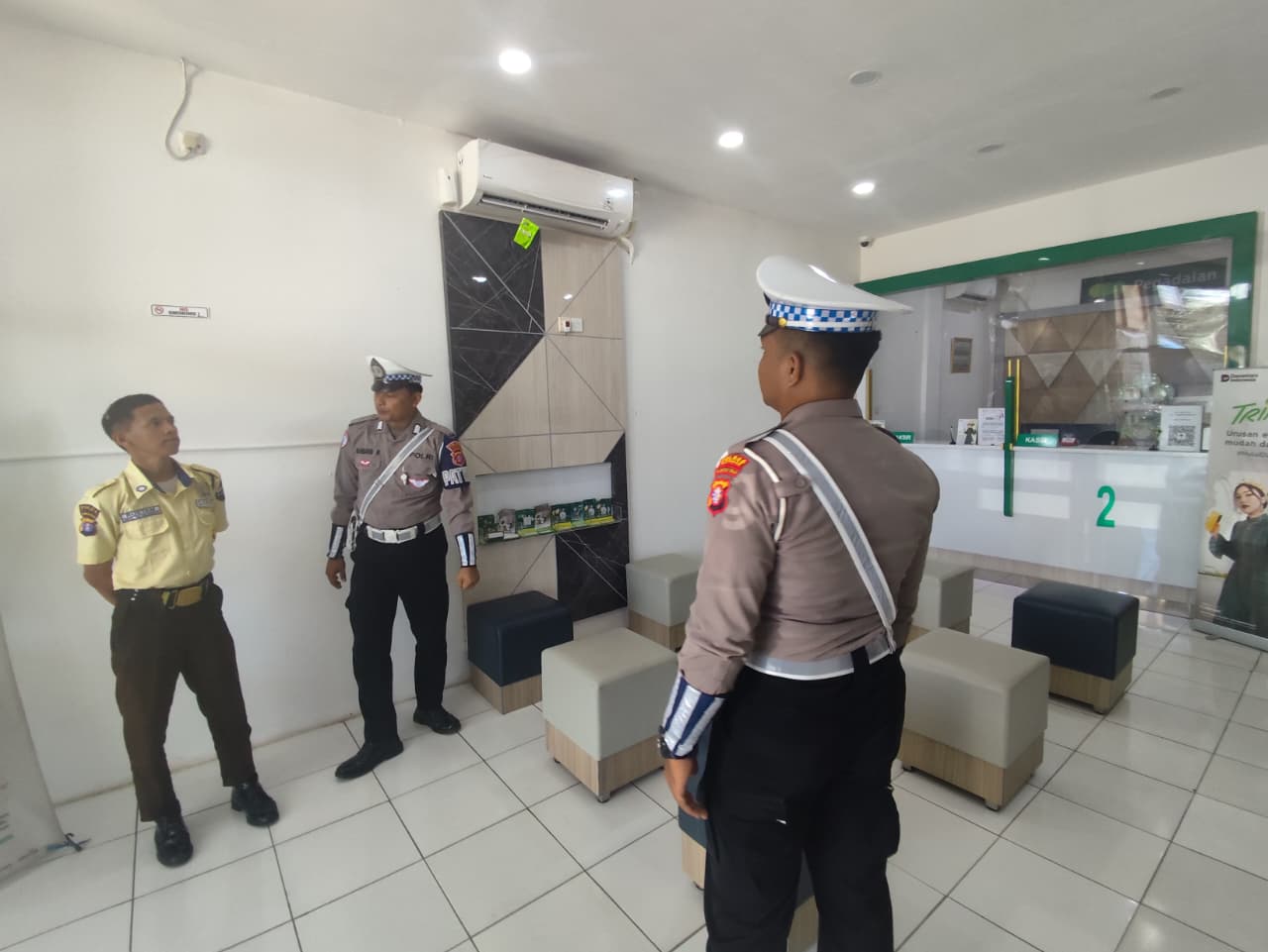 Satlantas Polres Katingan cek dan kontrol rutin Objek Vital Tiap harinya.