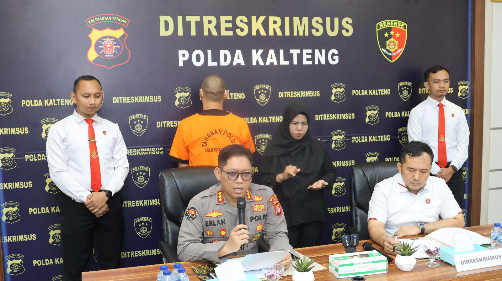 Ditreskrimsus Polda Kalteng Tetapkan 11 Tersangka Kasus Korupsi dan Selamat Uang Negara 26 Miliar Rupiah